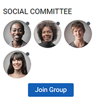 A Members widget with the Join group button.