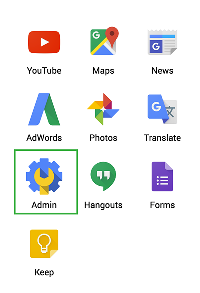 The Admin app.