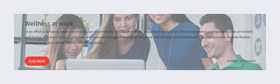 Content Slideshow widget with auto overlay.