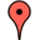 Red map marker.