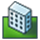 Building map marker.