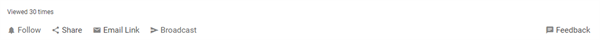 The trailer bar of a folder channel.