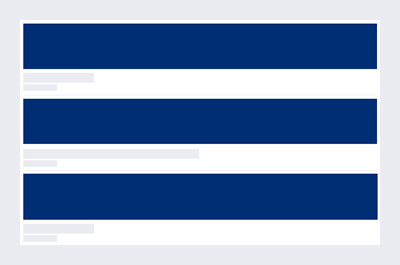 Feature image in Blog Articles widget in compact above cards layout.