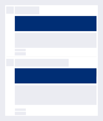 Feature image in channel feed.